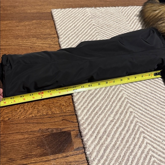 Babaton Black Puffer Coat with Faux Fur Trim Aritzia - Picture 9 of 11